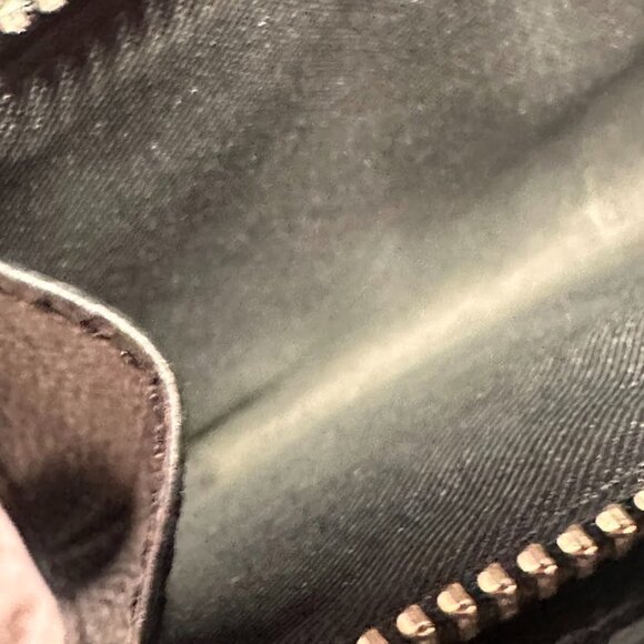 COACH Cross Grain Leather Medium Corner Zip Wallet Such Amazing Condition! EUC - Picture 15 of 16